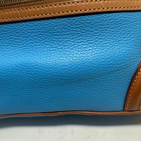 Dooney & Bourke Azure Pebble Leather Hobo w/Cotton Lining  (selling as is) - Picture 8 of 16